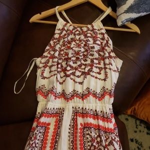 Multi colored maxi dress